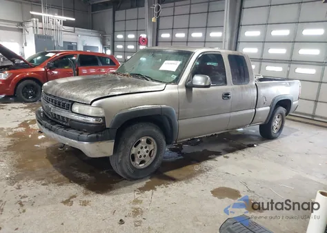 2001 Chevrolet Silverado 1500 Ls из США, поврежденный, VIN 2GCEK19T611226066